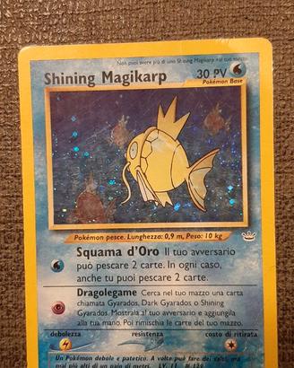 Shining Magikarp neo revelation 66 ita