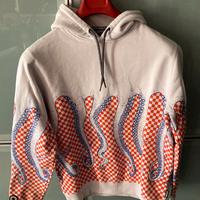 Felpa Octopus Checkred Hoodie