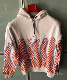 Felpa Octopus Checkred Hoodie