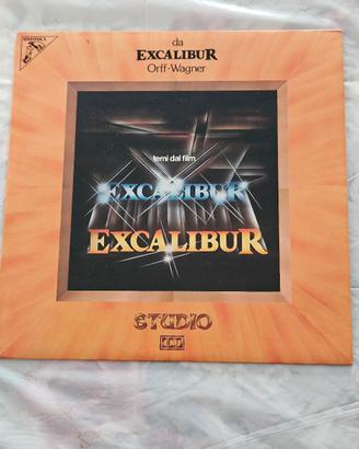LP Excalibur Orff-Wagner Colonna Sonora