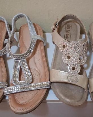 coppia di sandali n. 38