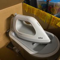 Ferro con casse a vapore