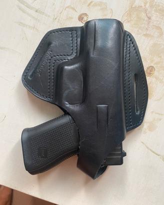 Fondina in pelle per Glock