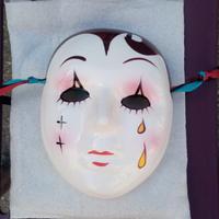 Maschera Pierrot di porcellana € 10