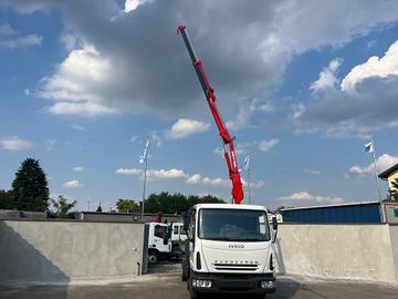 Iveco Eurocargo 60 ql ribaltabile e gru - Senza li