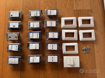 Interruttori BTicino Bianco Lucido