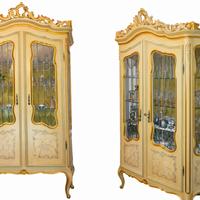 Vetrina Vintage Barocco Piemontese 