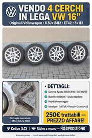 Cerchi in lega originali VW