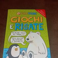 libro di barzellette e ci sono indovinelli 