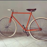 bicicletta vintage scatto fisso (mai usata)