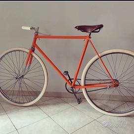 bicicletta vintage scatto fisso (mai usata)
