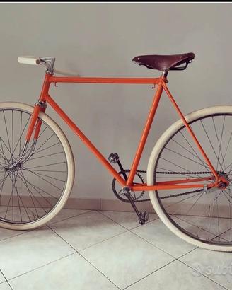bicicletta vintage scatto fisso (mai usata)