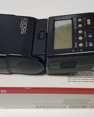 Canon flash speedlute 550 ex