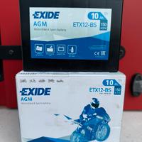 Batteria moto 10ah 12v NUOVA mai usata