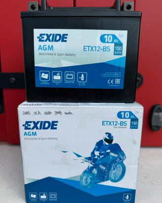 Batteria moto 10ah 12v NUOVA mai usata