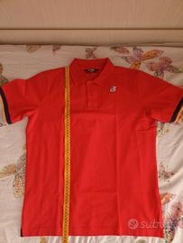 polo kway rossa per ragazzo 16 anni