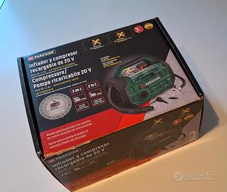 compressore parkside batteria 
