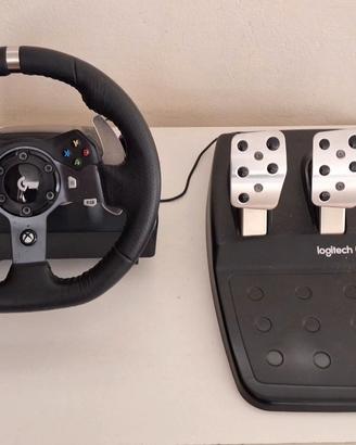 Logitech G920 Force Feedback - Volante + Pedali