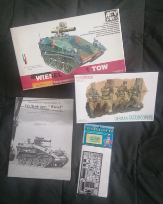 AFV CLUB AF35014 Wiesel tow + Mono, Eduard, Dragon