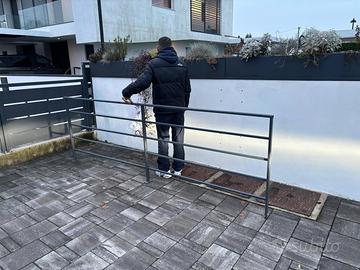 Ringhiera per esterno in metallo 3 mt X 1 mt