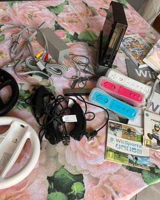 Nintendo Wii con accessori e giochi