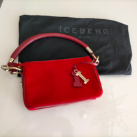 Borsetta marca Iceberg in pelle effetto cavallino
