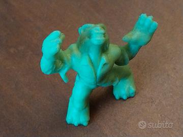 Monster in my poket verde - Lupo mannaro