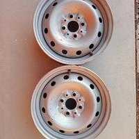 2 Cerchi in ferro da 14 