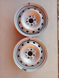 2 Cerchi in ferro da 14 