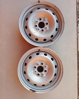 2 Cerchi in ferro da 14 