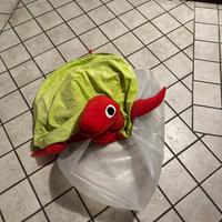 Tartaruga in stoffa gonfiabile