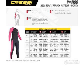 Muta Cressi donna M nero/rosa – NUOVA!