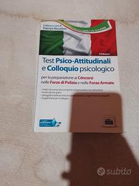 Libro test psico-attitudinali e colloqui psicologi