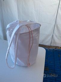 Borsa a secchiello in vela riciclata