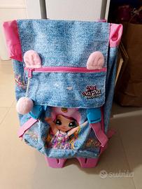 Zaino scuola+trolley