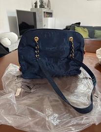 borsa blu vintage Valentino Garavani