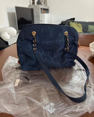 borsa blu vintage Valentino Garavani