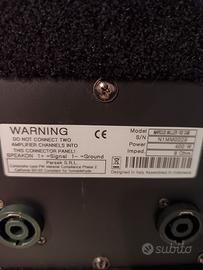 Amplificatore Mark Bass con Testata e case...
