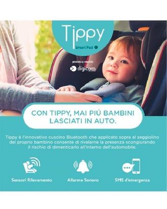Dispositivo Anti Abbandono Tippy Smart Pad  + batt