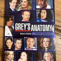 Dvd cofanetto Grey’s Anatomy stagione 6 dischi 6