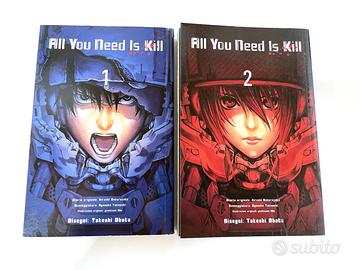 Manga ALL YOU NEED IS KILL Serie Completa Vol 1-2