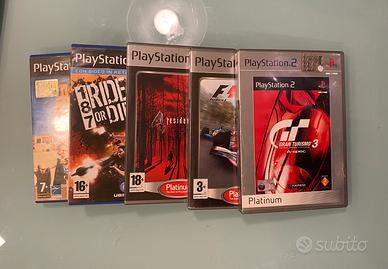 Lotto 5 Videogiochi PS2