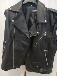Gilet in pelle uomo taglia 46