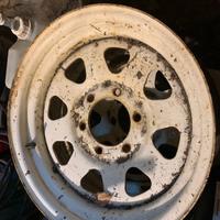 4 cerchi in acciaio per pickup