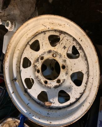 4 cerchi in acciaio per pickup