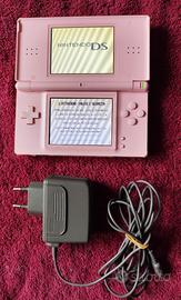 Nintendo DS Lite Rosa Testato Funzionante Caricato