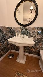 Lavabo, bidet e wc stile retró