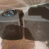 Satelliti Fbt da 18" con Woofer coassiali B&C 