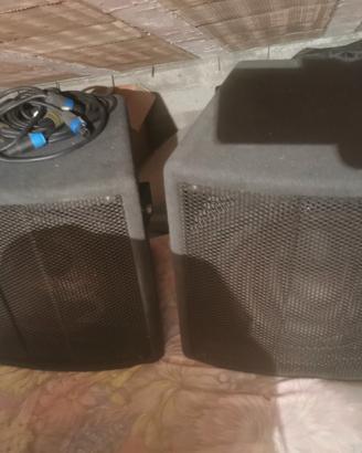 Satelliti Fbt da 18" con Woofer coassiali B&C 