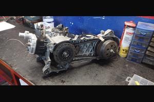 blocco piaggio 70 top nero 2 tempi